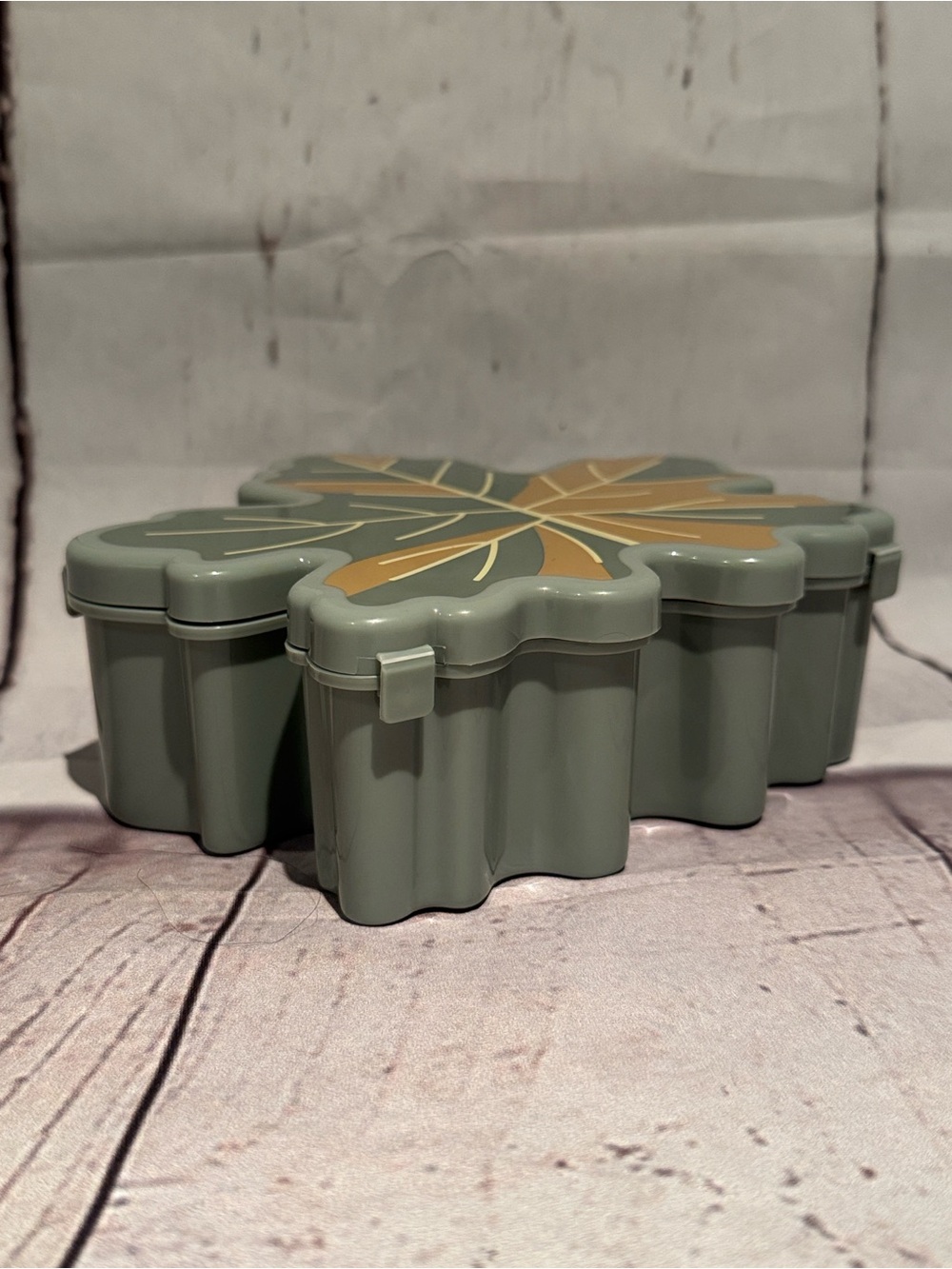 NWT SureFresh Fall Leaf Snackle Box 3 Piece Set - Picture 8 of 16